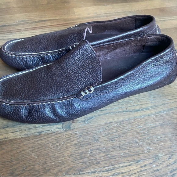 Polo Ralph Lauren Terence Venetian pebbled leather driving loafer 8D